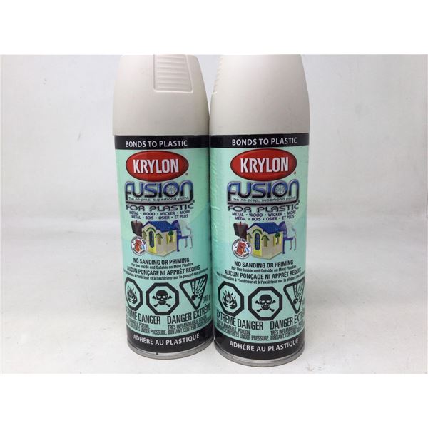 Krylon fusion for Plastic Spraypaint (2 x 340g)