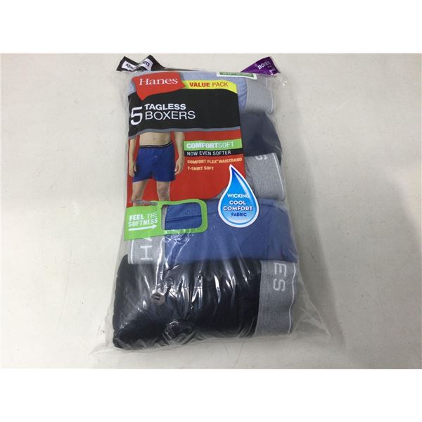Hanes TaglessÂ Boxers (XL)