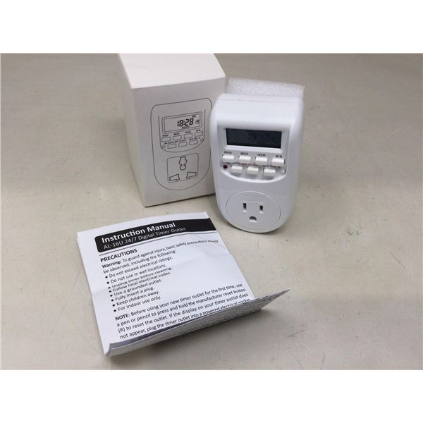 Digital Timer Outlet