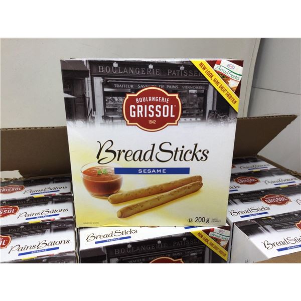 Grissol Sesame Bread Sticks (12 x 200g)