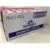 Image 2 : SunRype Cranberry Cocktail (12 x 1L)