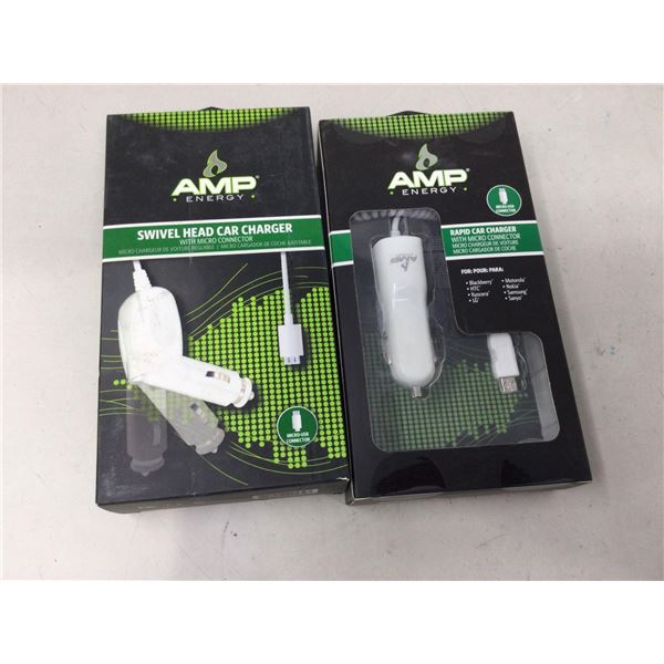 Amp Energy Car Chargers for Android