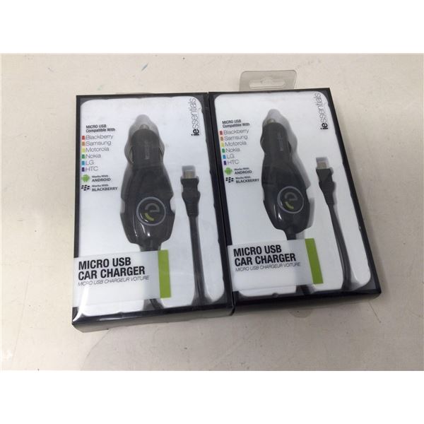 iE Essentials Car Chargers for Android