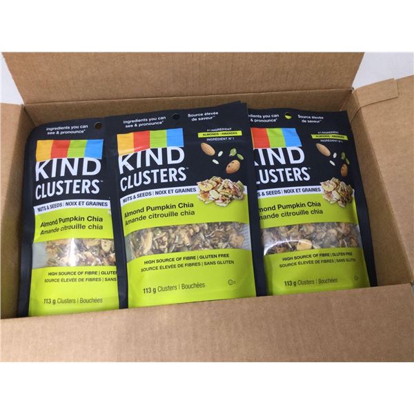 Kind Clusters Almond Pumpkin ChiaÂ Clusters (8 x 113g)