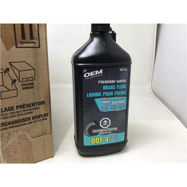 OEM Premium Brake Fluid (6 x 946ml)