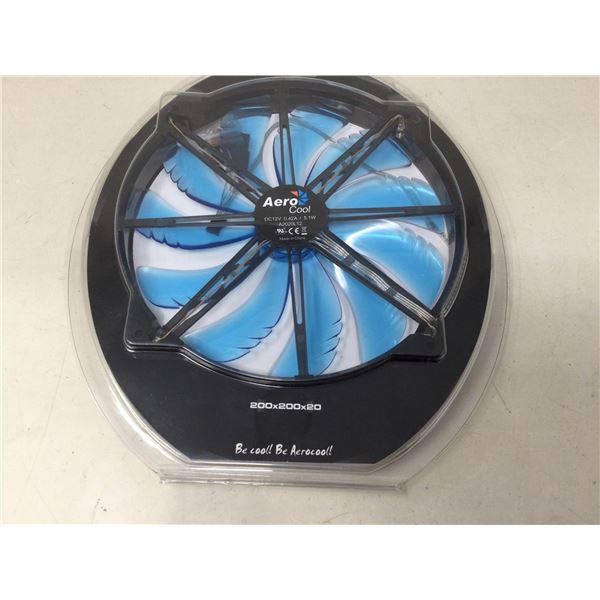Aero Cool Silent Master 200mm Blue LED Fan