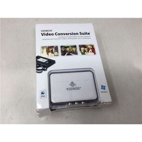 Vidbox Video Conversion Suite (analog to Digital Video Transfer)