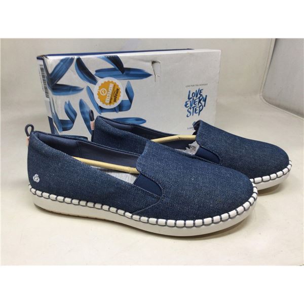 Love Every Step- Denim Step Glow Slip (9.5)