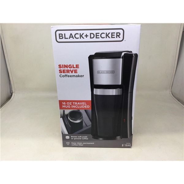 Black  Decker Single Serve Coffeemaker