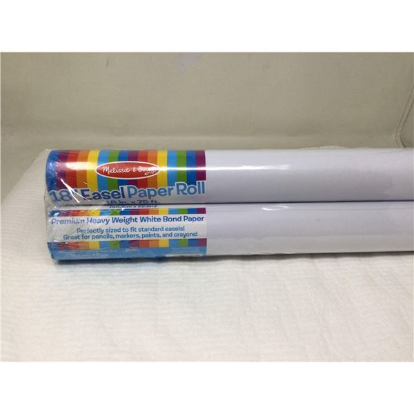 Melissa  Doug 18in Easel Paper Rolls (3 x 75ft)