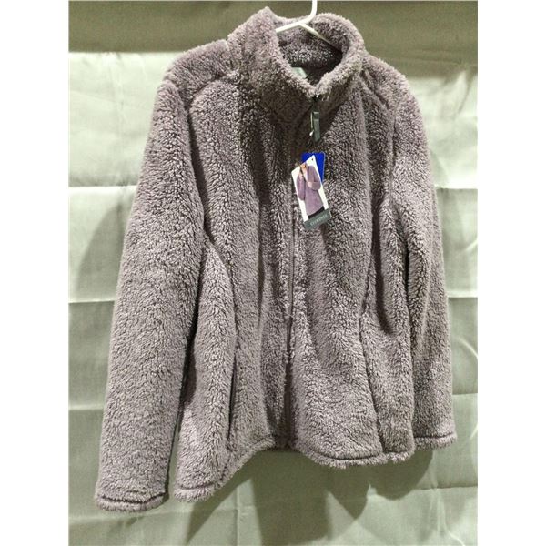 CloudVeil Zip Up Sherpa Sweater (L)