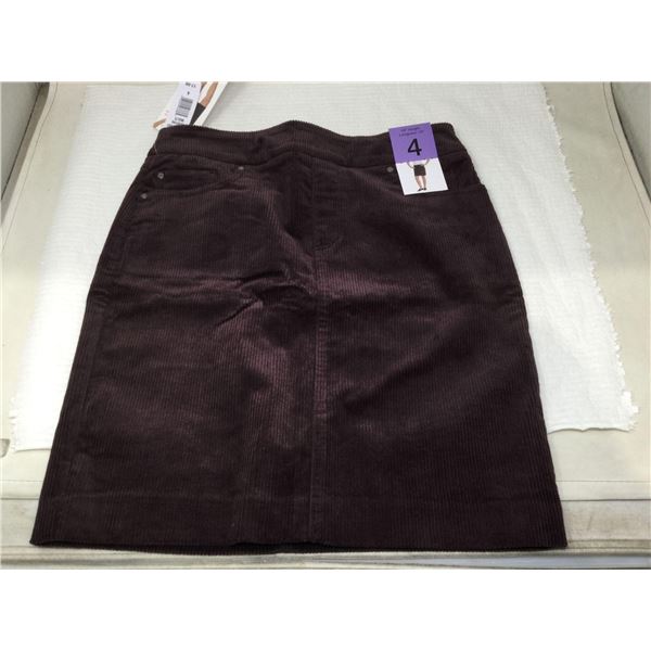 S.C  Co. 19in Length Corduroy Skirt