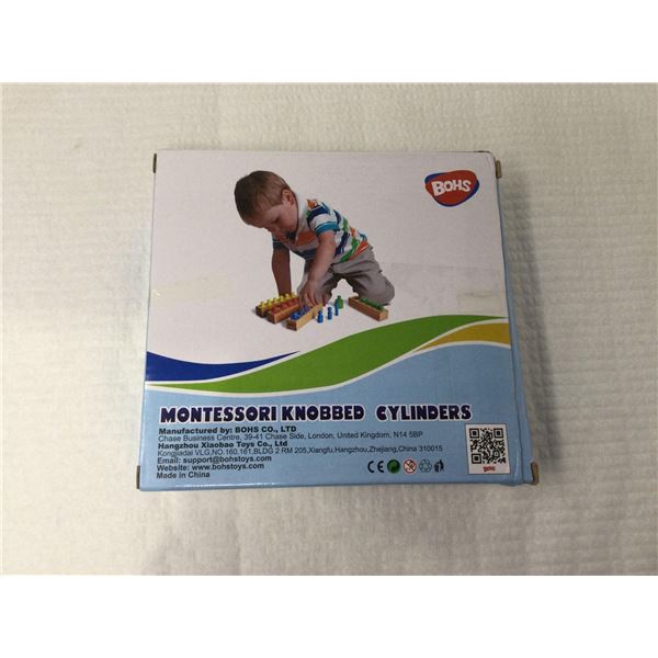 Bohs Montessori Knobbed Cylinders