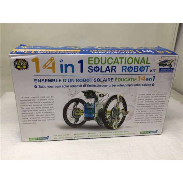 14-in-1 Educational Solar Robot Kit