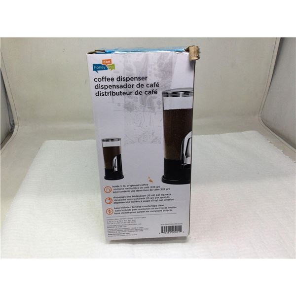 Honey Can Do Coffee Dispenser (holds 1/2lb ground coffee)
