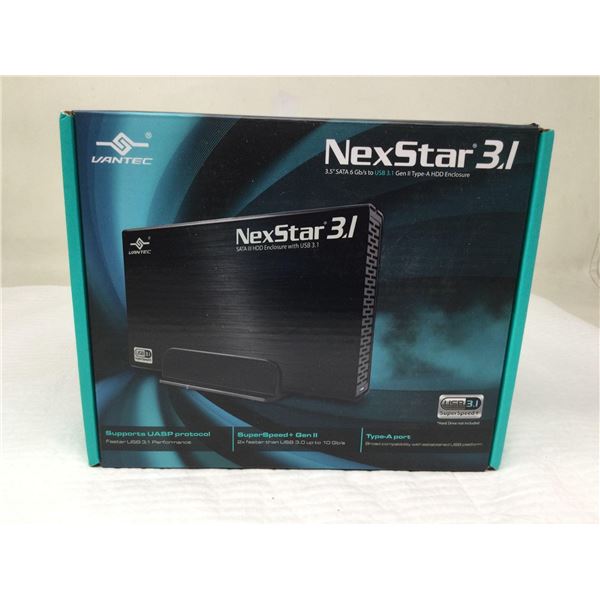 Vantec NexStar 3.1 Sata III HDD Enclosure with USB 3.1