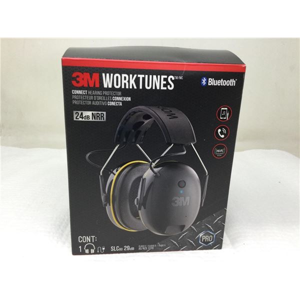 3M Work Tunes Connect Hearing Protector with Bluetooth