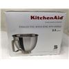 Image 1 : KitchenAid Stainless Steel Mixing Bowl with Handle (3.5qts)
