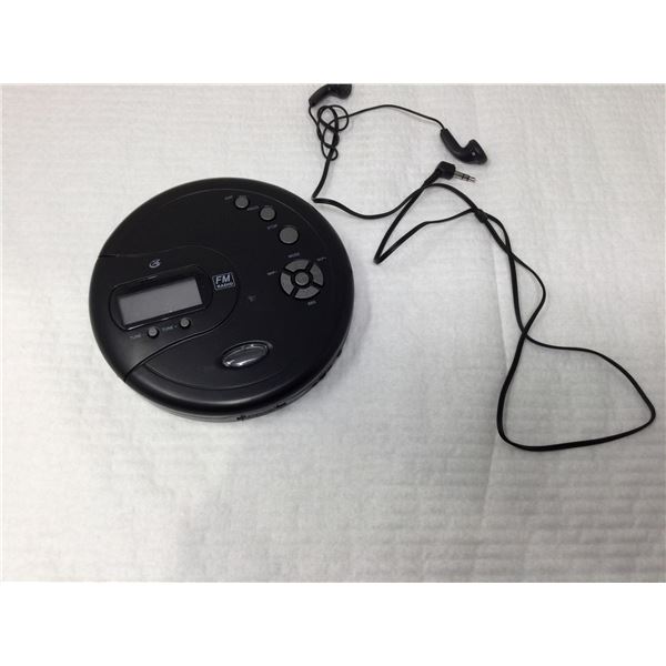 Discman and Headphone set