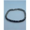 Image 1 : Natural Sapphire (12.68ct) Bracelet (~weight 11.83g), Suggested Retail Value $2,100.00Â 