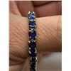 Image 5 : Natural Sapphire (12.68ct) Bracelet (~weight 11.83g), Suggested Retail Value $2,100.00Â 
