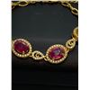 Image 2 : Natural Ruby (7.25ct) Bracelet (~weight 11.43g), Suggested Retail Value $1,300.00