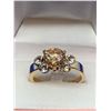Image 1 : Ladies round cut multi-gemstone ring
