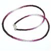 Image 1 : Silver Ruby(41.15ct) Shaded Necklace (~weight 9.25g), Suggested Retail Value $1000 (Estimated Sellin