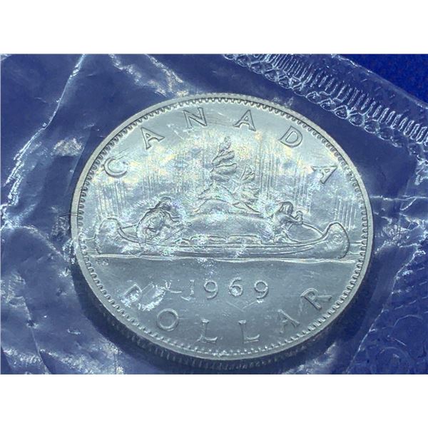 Canada 1969 Silver DollarÂ 
