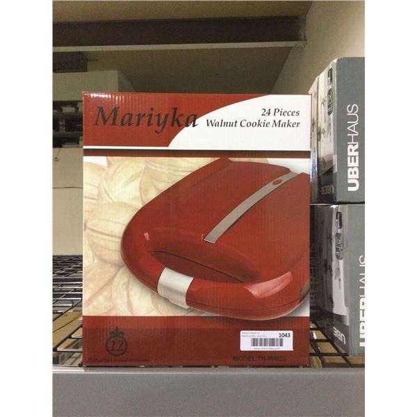 Mariyka 24 Pc Walnut Cookie Maker