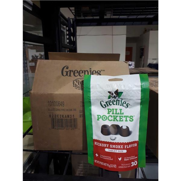 Case of Greenies Dog Pill Pockets (6 x 90g)