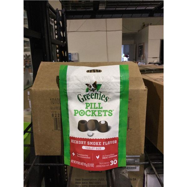 Case of Greenies Dog Pill Pockets (6 x 90g)
