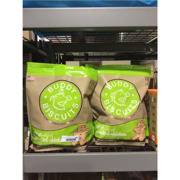 Buddy Biscuits Roasted Chicken Dog Treats (1.58kg) Lot of 2Â 