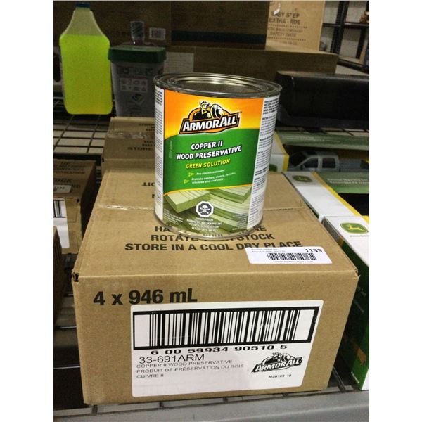 Case of Armor All Copper II Wood Preservative (4 x 946mL)Â 