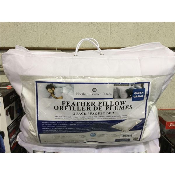 Northern Feather Canada Queen Size Feather PillowÂ 