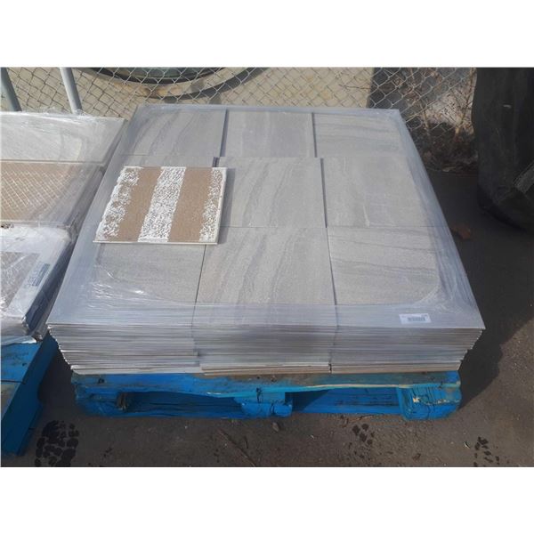 Pallet of Floor Tiles (13in x 13in)Â 