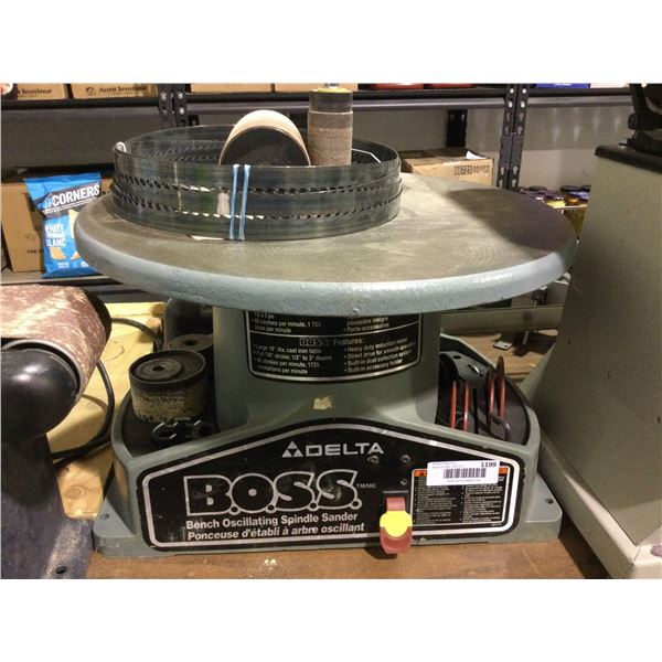 Delta Boss Bench Oscillating Spindle SanderÂ