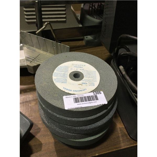 Grinding Wheels (6in x 3/4in x 1/2in)Â 