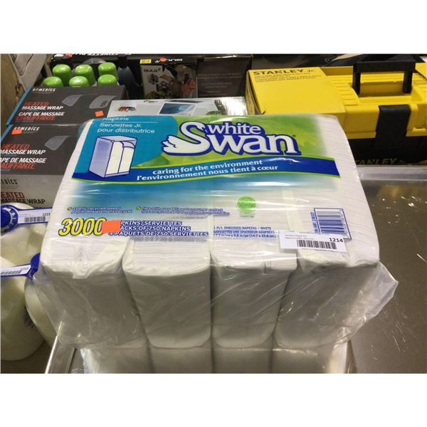 White Swan 3000 NapkinsÂ 