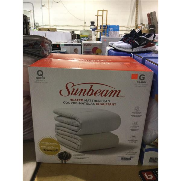 Sunbeam Queen Size Heated Mattress PadÂ 
