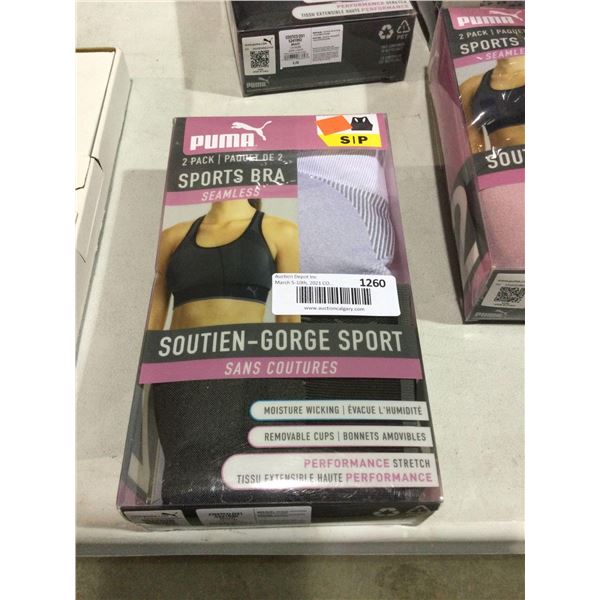 Puma Sports Bra 2-Pack - S/PÂ 