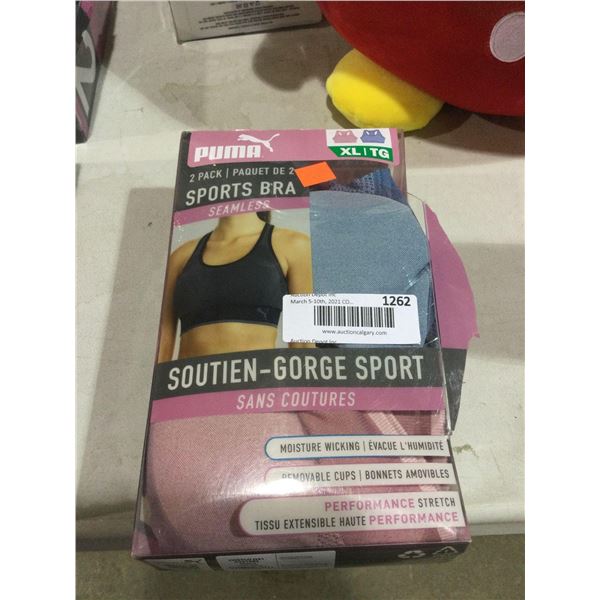 Puma Sports Bra 2-Pack - XL