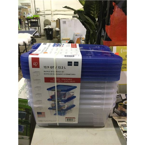 Iris 12.2L Buckle Up Storage Containers