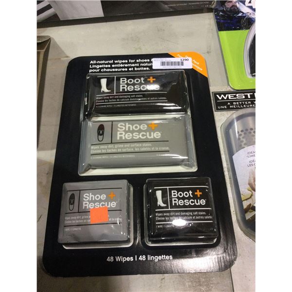 Boot/Shoe RescueÂ Cleaning Wipes