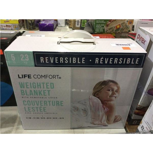 Life Comfort 2.3kg Weighted Blanket (36in x 48in)Â 