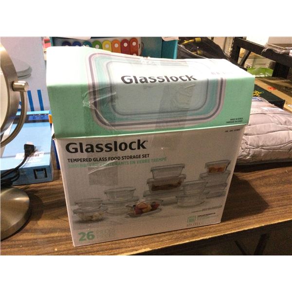 Glasslock Tempered Glass Food Storage Set