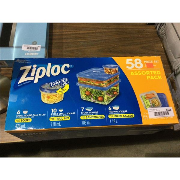 Ziploc Assorted Storage Container SetÂ 