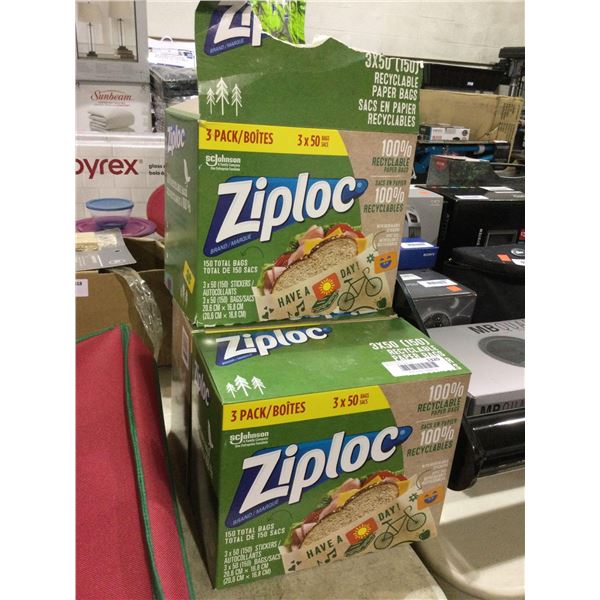 Ziploc Storage Bags Lot of 3Â 