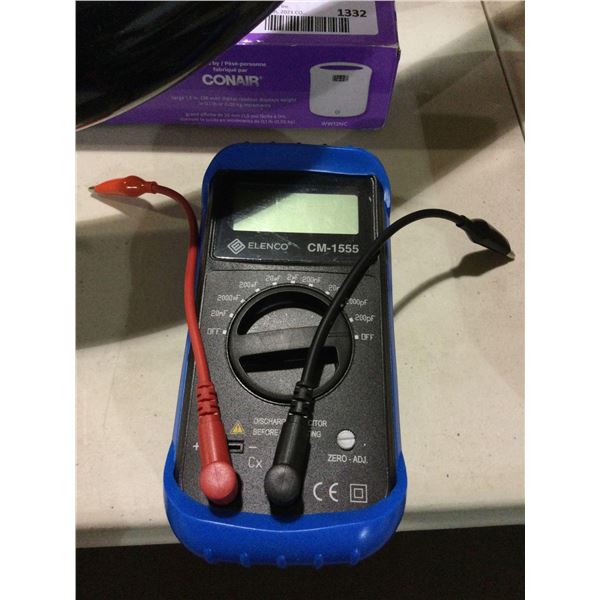 Elenco Digital Capacitance Meter -Model: CM-1555