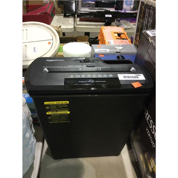 AmazonbasicsÂ Paper ShredderÂ 